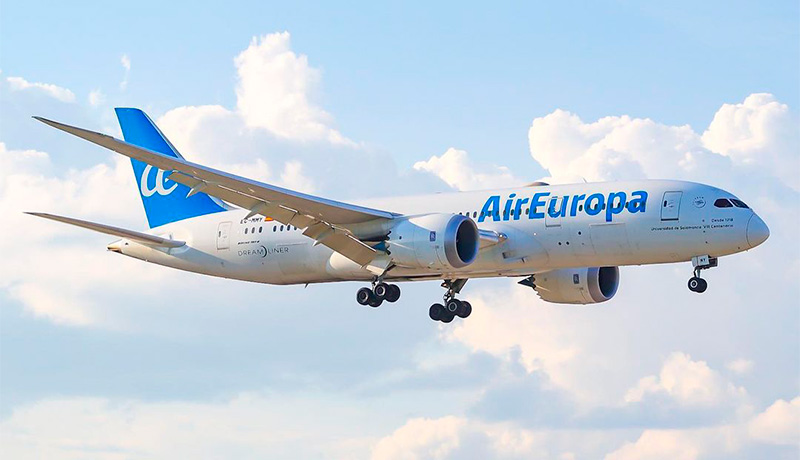Air Europa aumentará frecuencias a Ecuador con vuelos premium