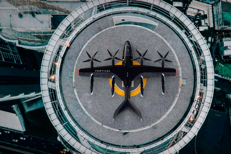 El aeropuerto de Heathrow operará taxis eléctricos voladores a partir de 2025