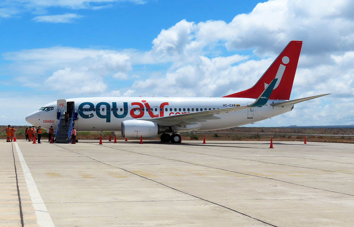 Equair incrementa vuelos a Baltra y San Cristóbal en Galápagos