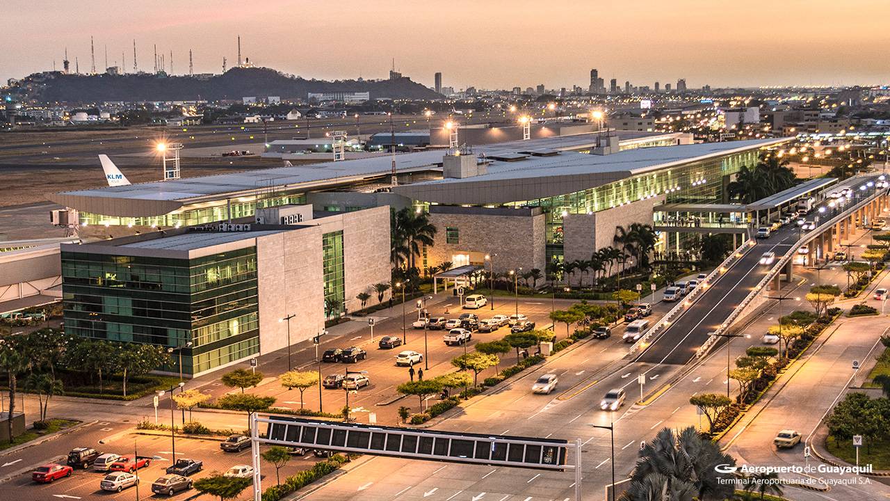 Guayaquil es el principal punto de entrada y salida al extranjero