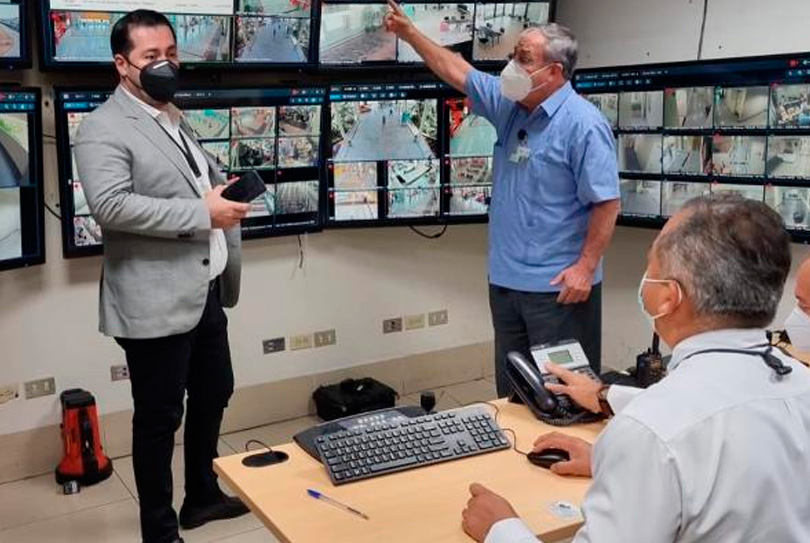 Guayaquil: verifican el cumplimiento de medidas de bioseguridad en el aeropuerto