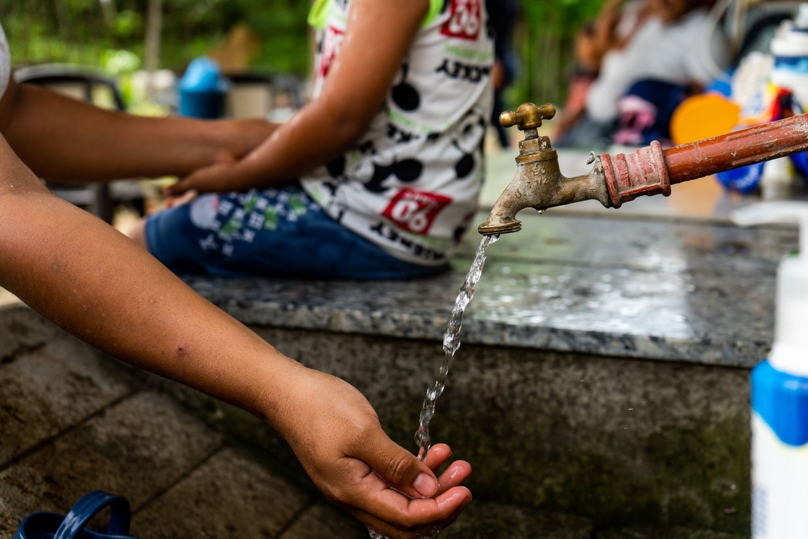 Obras de agua potable para San Gerónimo