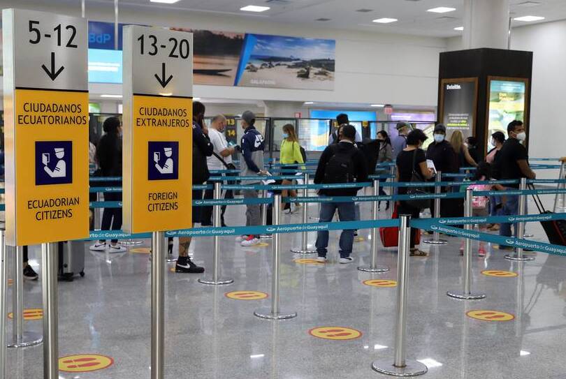 Requisitos para ingreso al Ecuador continental por fronteras aéreas